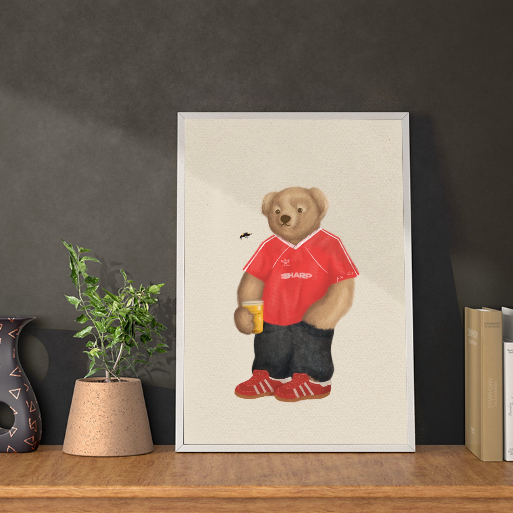 Ted’s Manchester United Print
