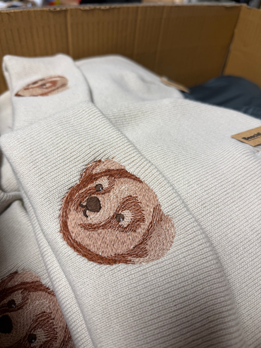 Ted’s Cream Beanie
