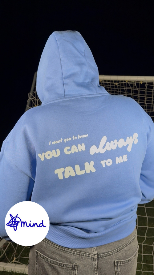 'You can always talk to me' Premium Hoodie