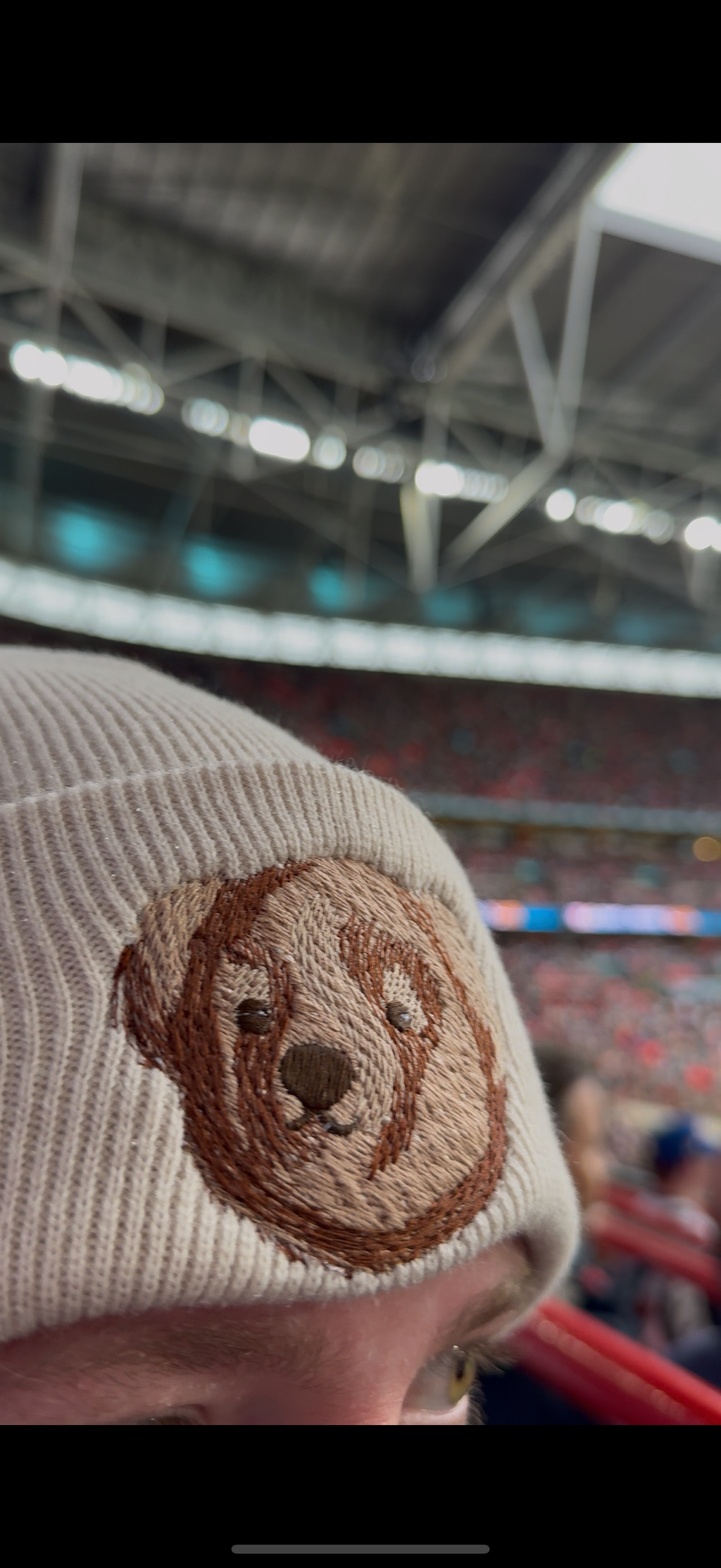 Ted’s Cream Beanie