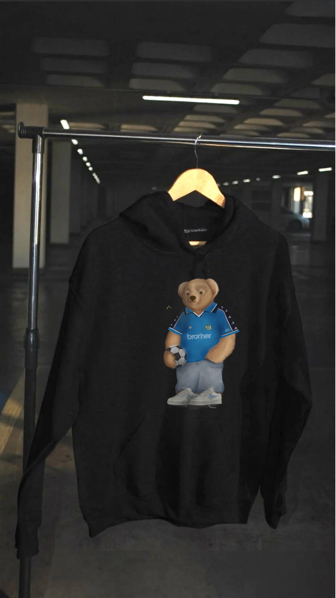 Ted’s Black Manchester City Hoodie