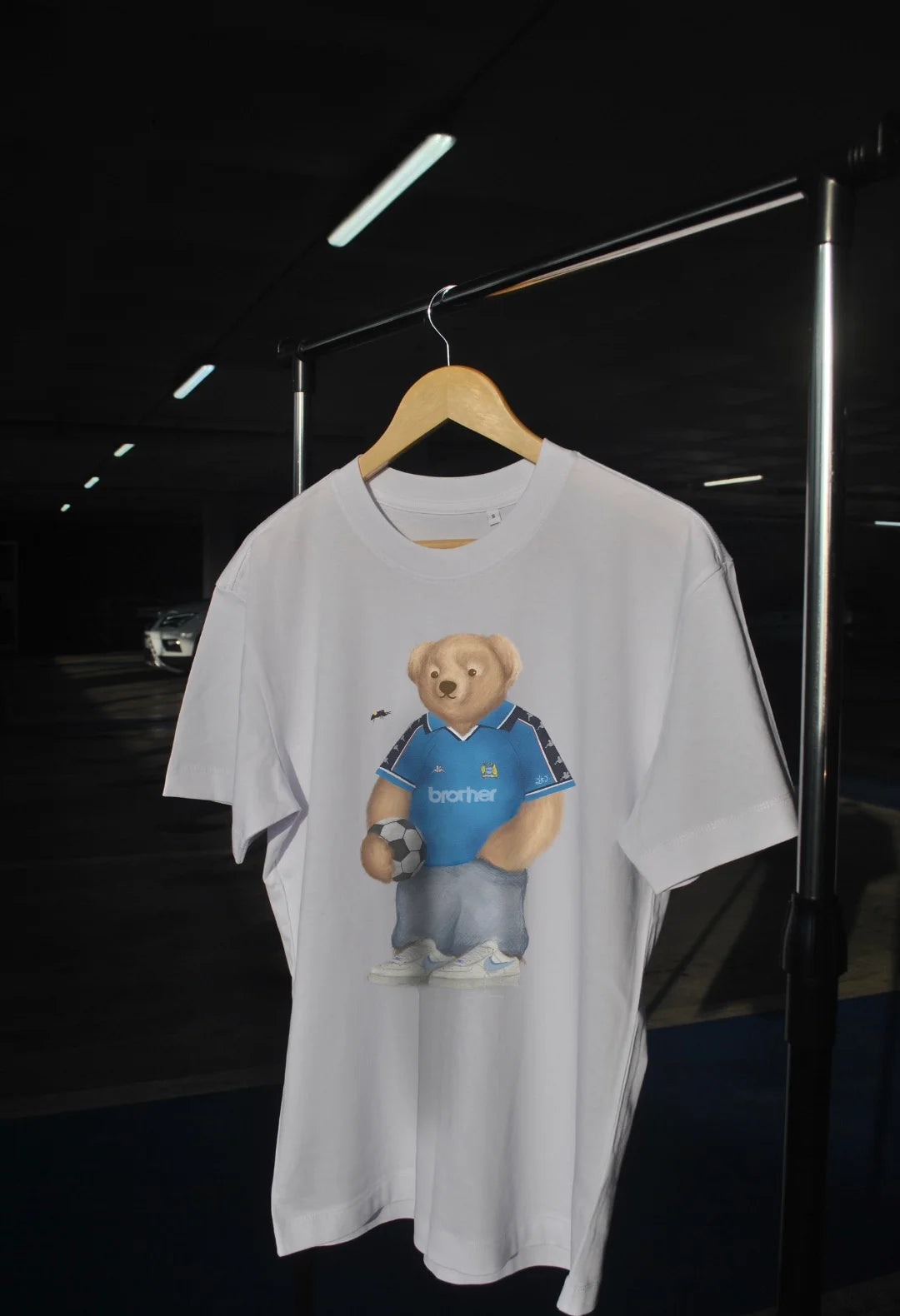 Ted’s Manchester City T-shirt