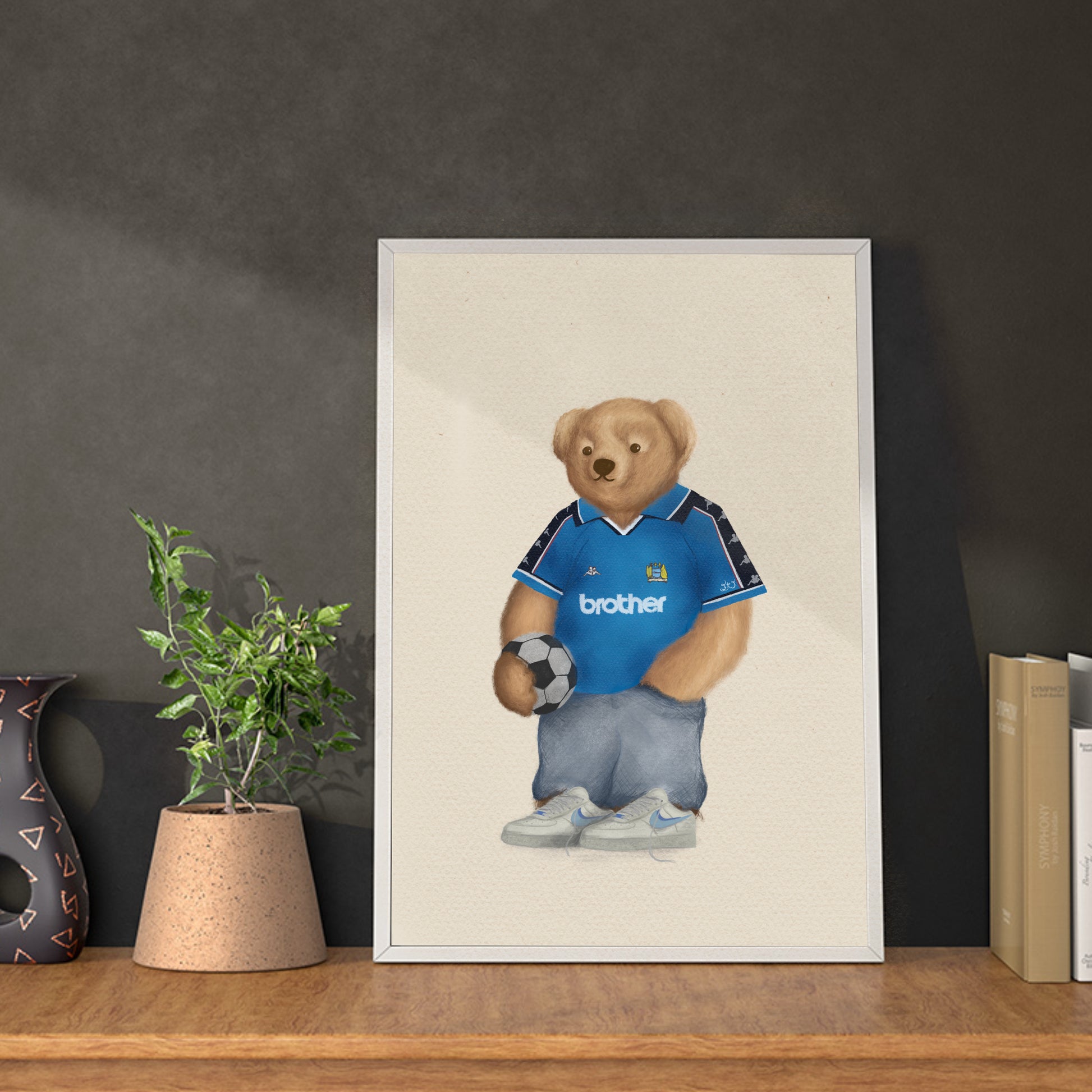 Ted’s Manchester City Print