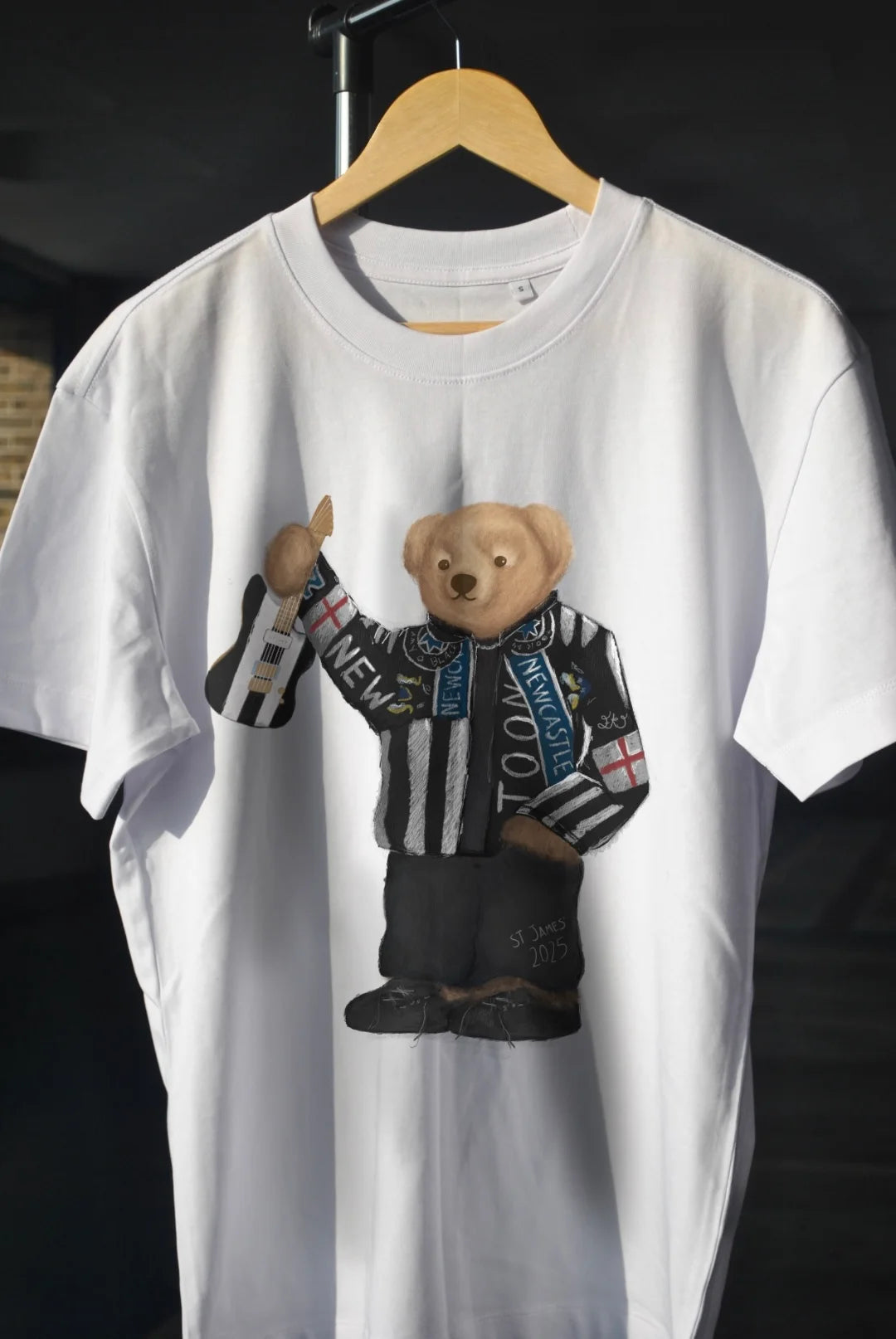 Ted’s Sam Fender St James’ 2025 White T-shirt
