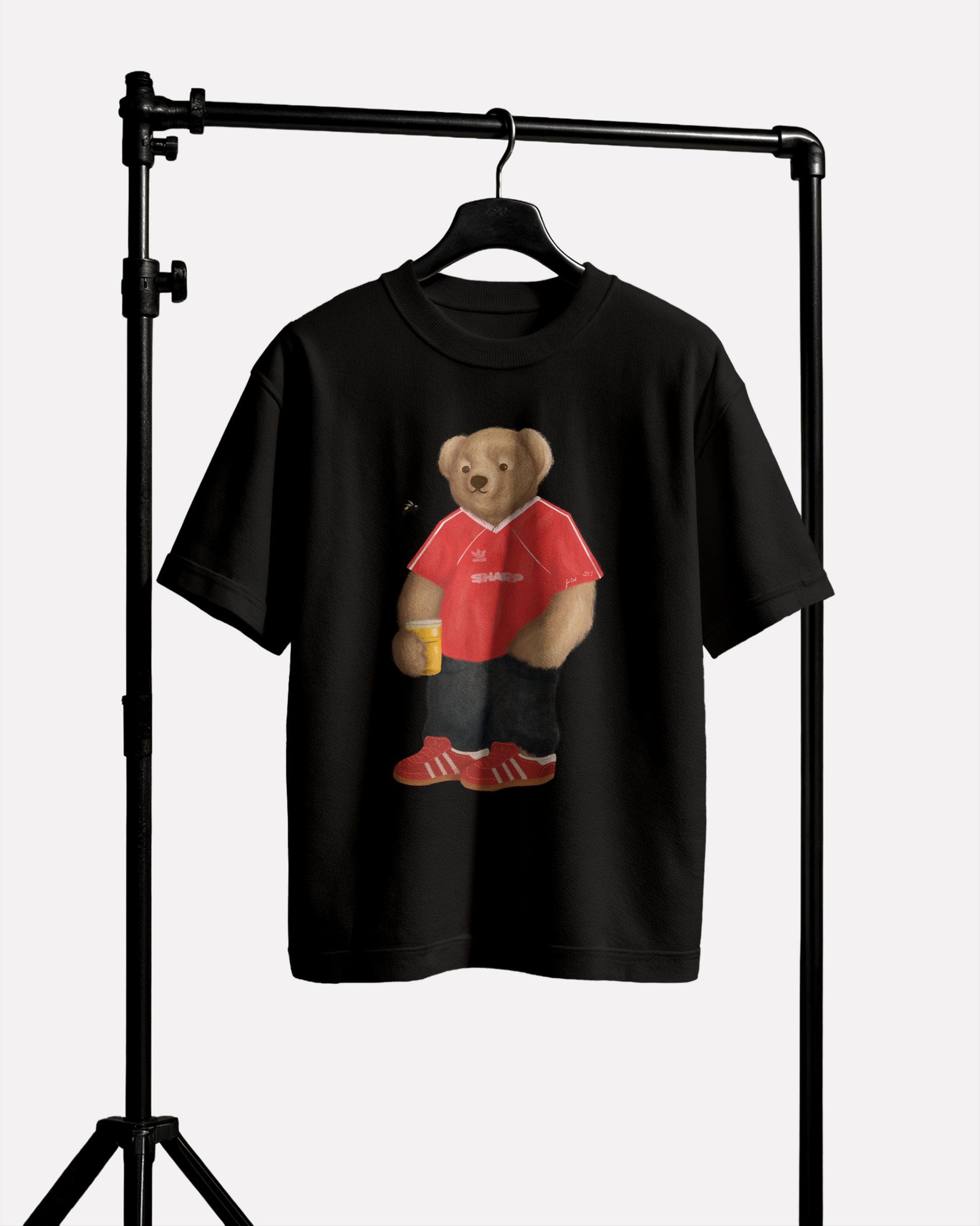 Ted’s Black Manchester United T-shirt