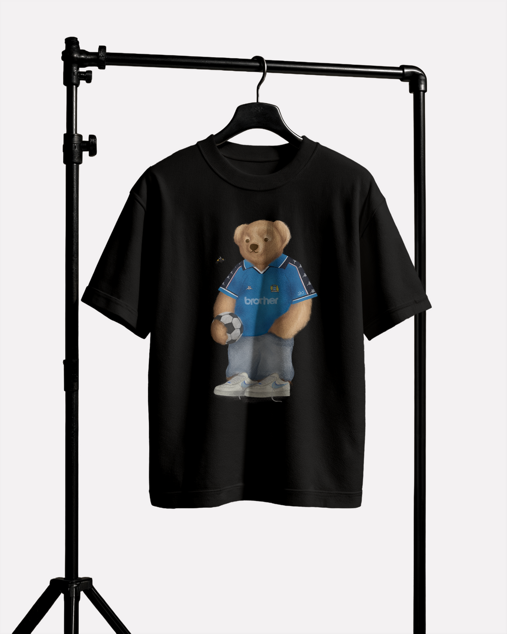 Ted’s Black Manchester City T-shirt