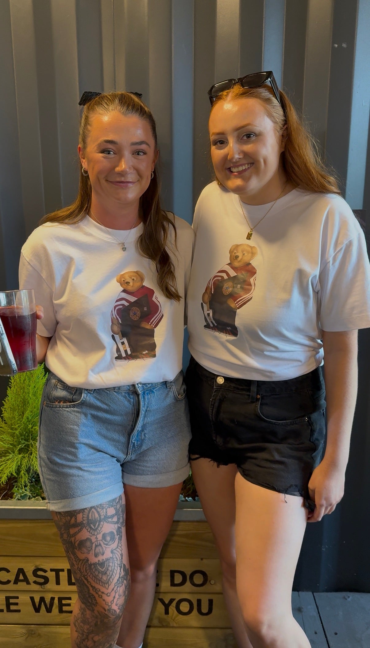 Ted’s Sam Fender 2024 White T-shirt