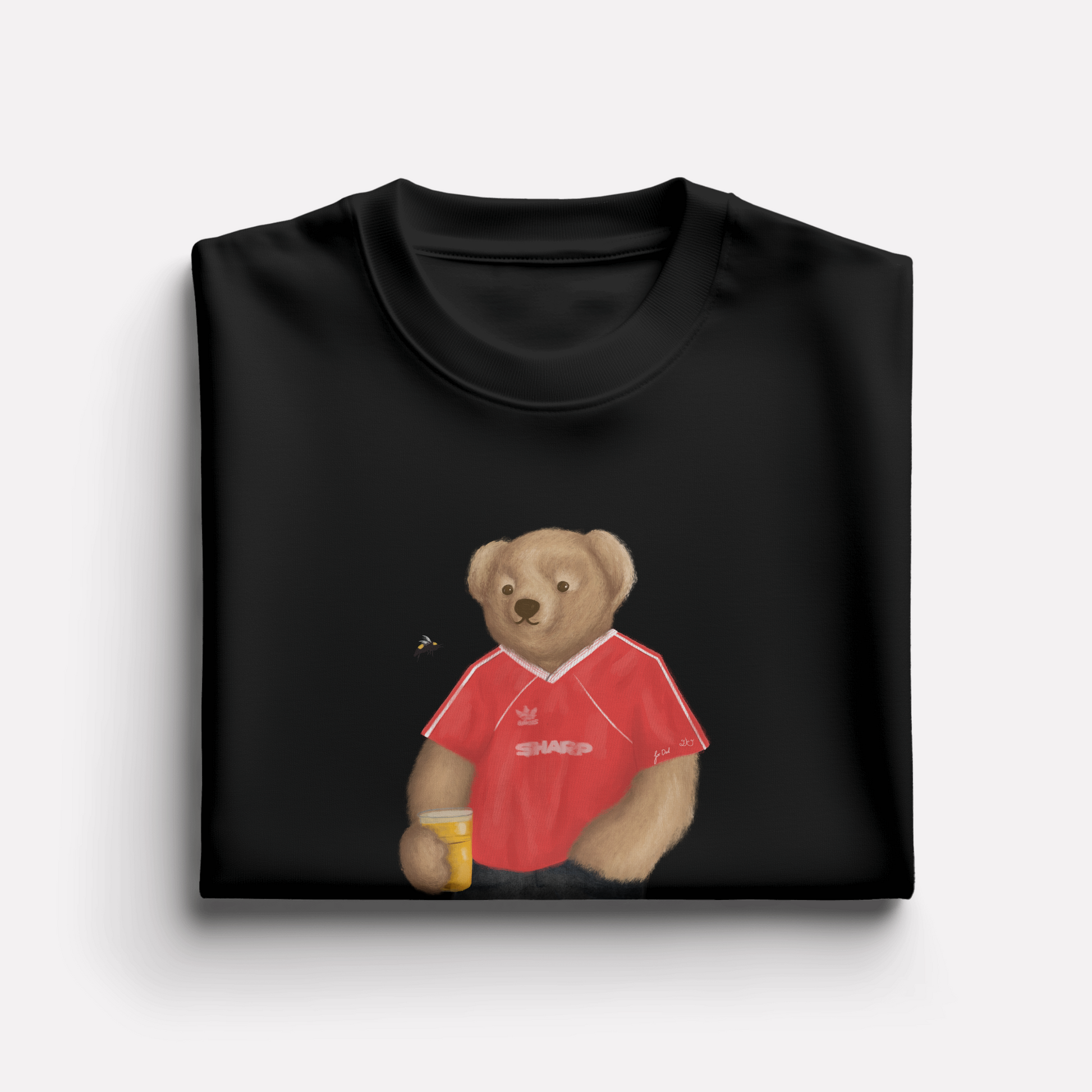Ted’s Black Manchester United T-shirt
