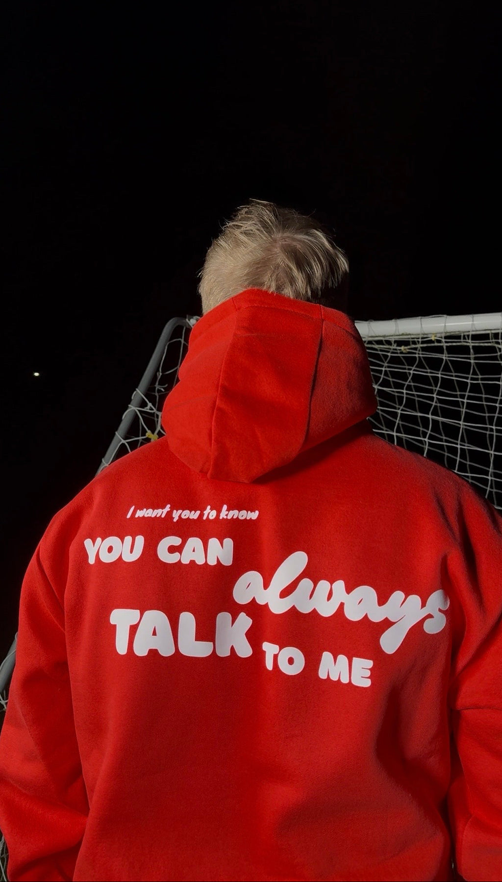 'You can always talk to me' Premium Hoodie