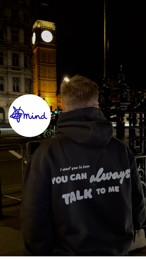 'You can always talk to me' Premium Hoodie