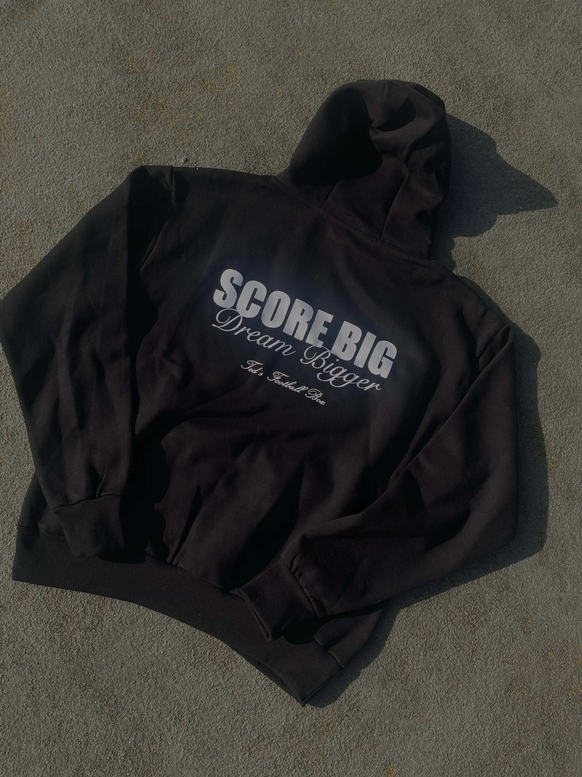 'Score Big, Dream Bigger!' - Premium Hoodie