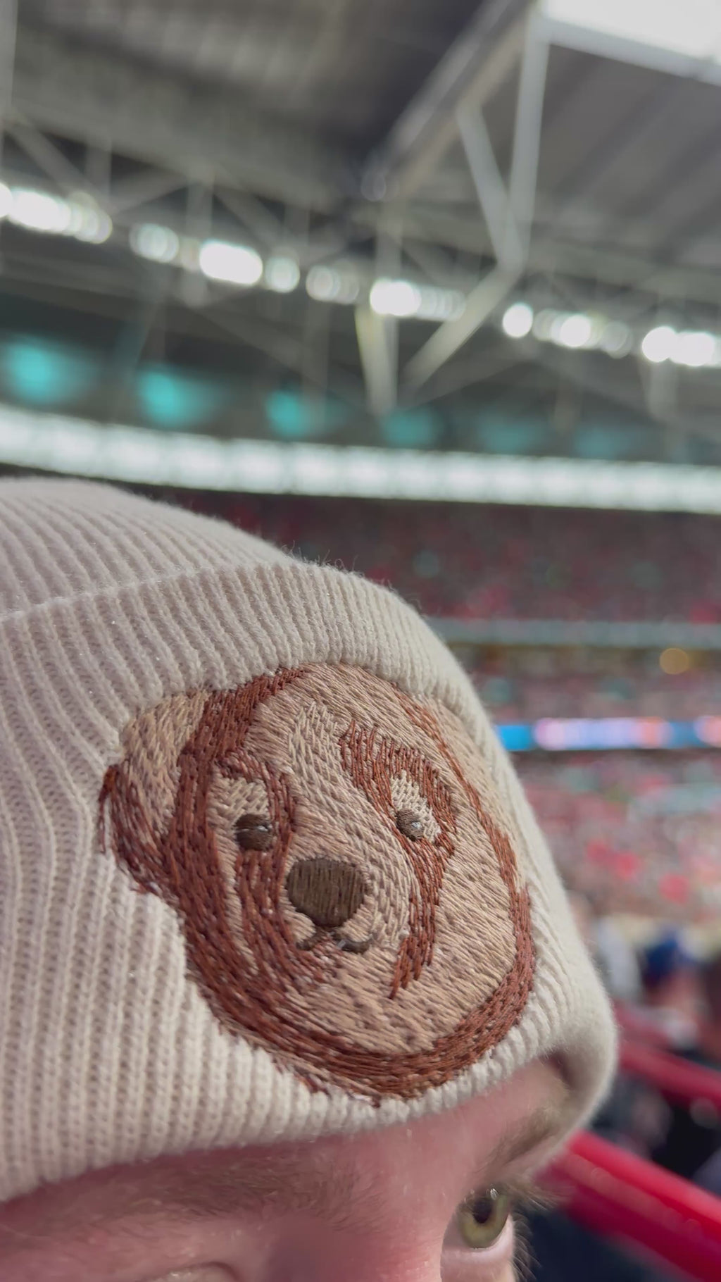 Ted’s Cream Beanie
